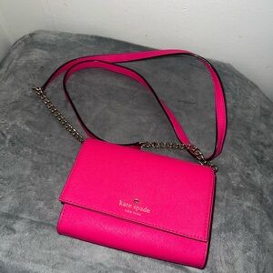 Kate Spade Hot pink Crossbody (small)